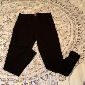 Vince Camuto Black Leggings, M, EUC